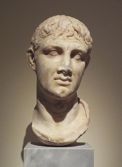 Marble Male Portrait Head from Smyrna in the Metropolitan Museum of Art, July 2016