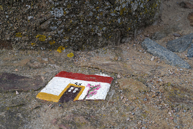 Évoramonte, Painted stones