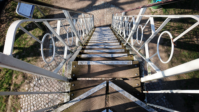 Leuchtturm-Treppe