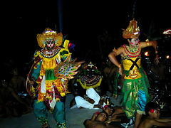 Kecak Vorführung auf Bali