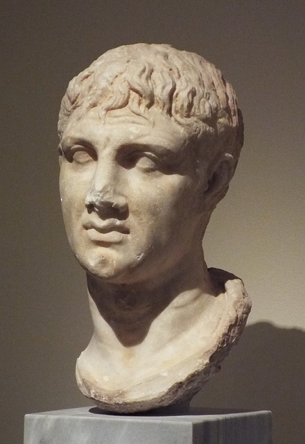 Marble Male Portrait Head from Smyrna in the Metropolitan Museum of Art, July 2016