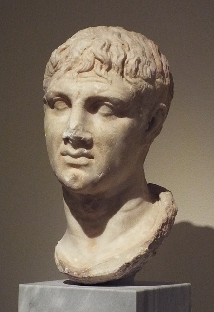 Marble Male Portrait Head from Smyrna in the Metropolitan Museum of Art, July 2016