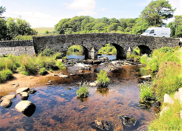 One of the many road bridges on Dartmoor