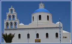Chiesa Di Santorini A Oia, Grecia