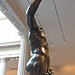 Detail of a Bronze Statue of a Nude Male in the Metropolitan Museum of Art, May 2011