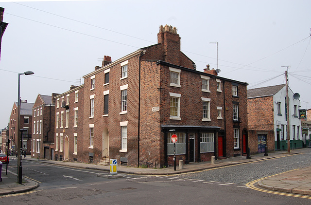 Houses in Mount Street, Liverpool