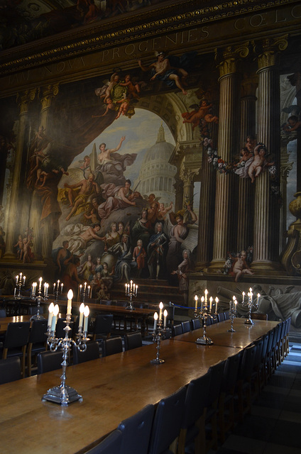 University of Greenwich (The Old Royal Naval College) - The Painted Hall