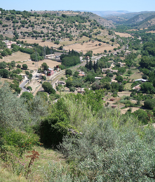 Looking east over the valley