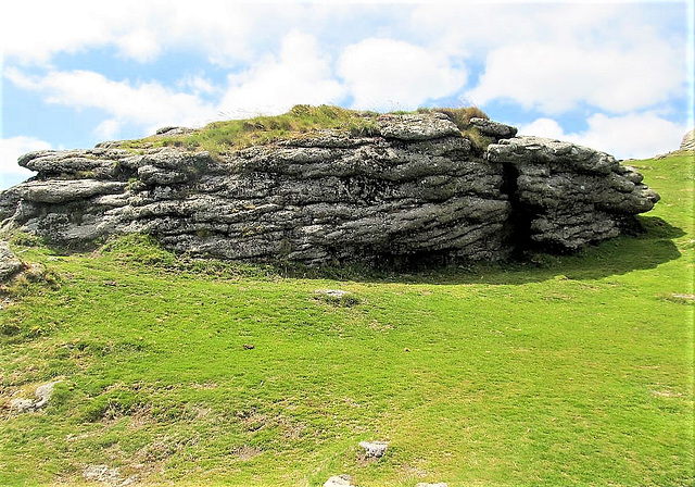 One of the many Tors on the moorland