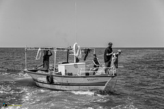 Pêcheurs au large de Djerba