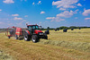 Bailing the hay