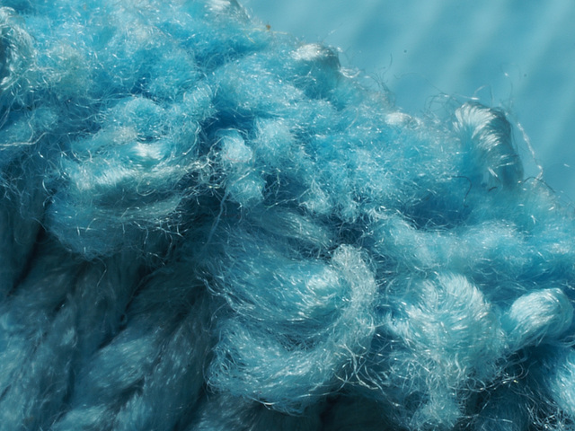 blue fibres