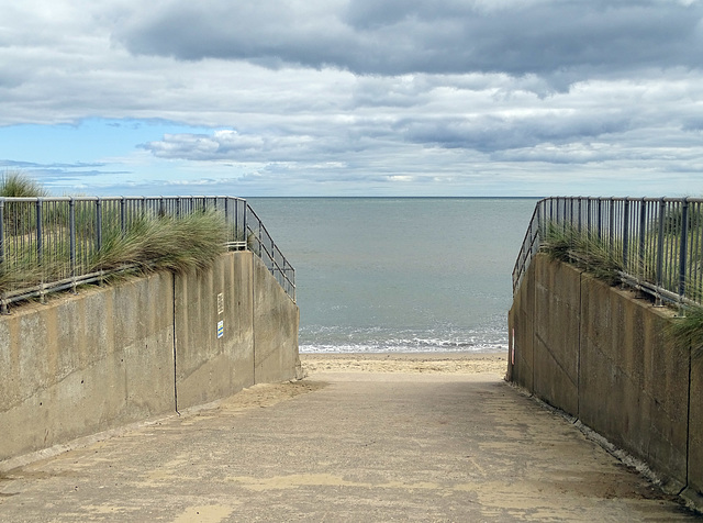 There's nothing quite so exciting for me as the first glimpse of the sea.