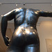 Detail of a Bronze Statue of a Nude Male in the Metropolitan Museum of Art, May 2011