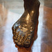 Detail of a Bronze Statue of a Nude Male in the Metropolitan Museum of Art, May 2011