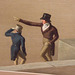 Detail of the Versailles Panorama in the Metropolitan Museum of Art, September 2010