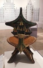 Camel Saddle in the Metropolitan Museum of Art, February 2020