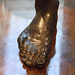 Detail of a Bronze Statue of a Nude Male in the Metropolitan Museum of Art, May 2011