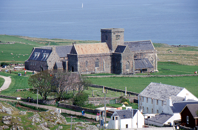 St.Columba`s Abbey,Iona 22nd May 1991