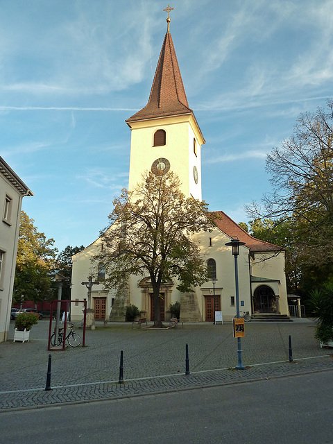 Bad Krozingen, die katholische Kirche St. Alban