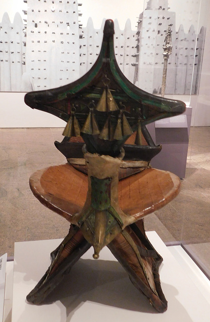 Camel Saddle in the Metropolitan Museum of Art, February 2020