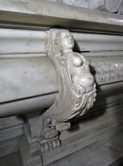 west lavington church, wilts c17 tomb to henry danvers 1654 by abraham storey