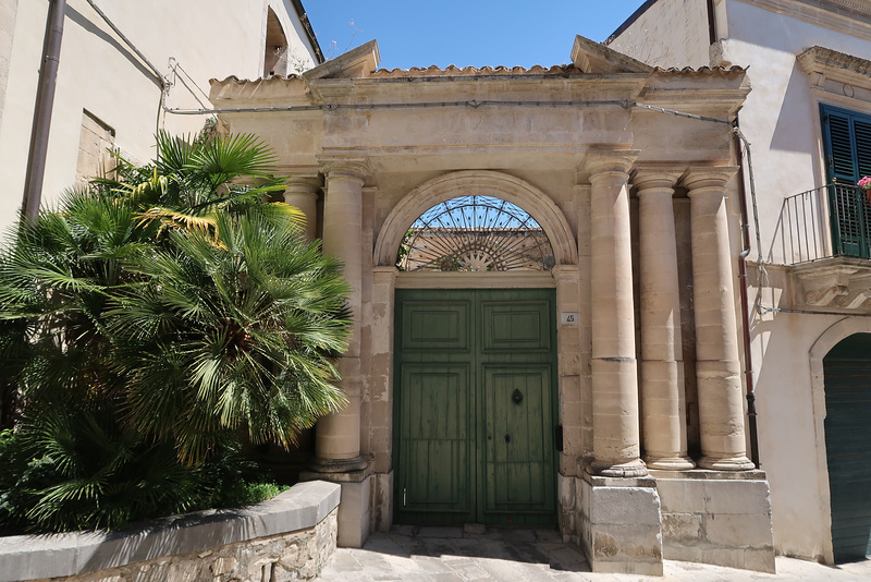 Impressive portico