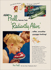 Prell Shampoo Ad, 1953
