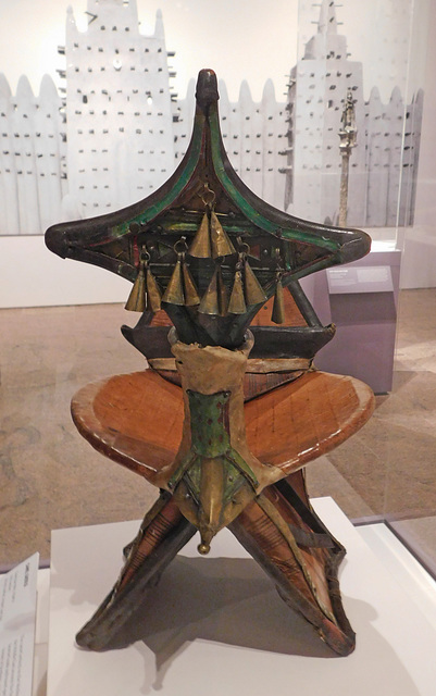 Camel Saddle in the Metropolitan Museum of Art, February 2020