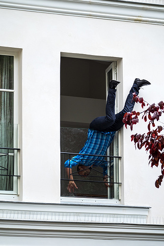 Fensterln, Einbruch oder was?