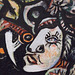 Detail of Mask by Jackson Pollock in the Museum of Modern Art, October 2010