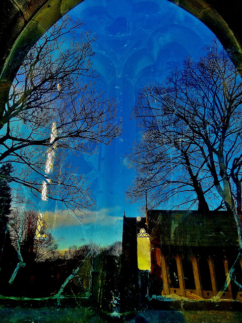 Chapel Windows. Derelict and Reflected 1