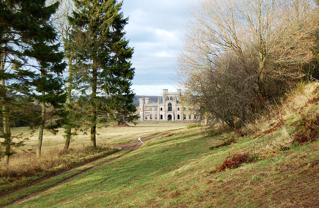 Lowther Castle, Cumbria (unroofed after World War Two)