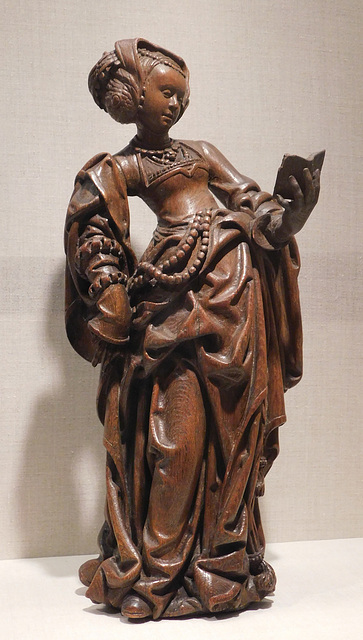 Female Saint with a Book in the Metropolitan Museum of Art, March 2022