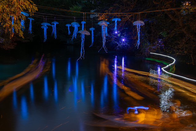 Lichtparcours Braunschweig, West auf Nordwest