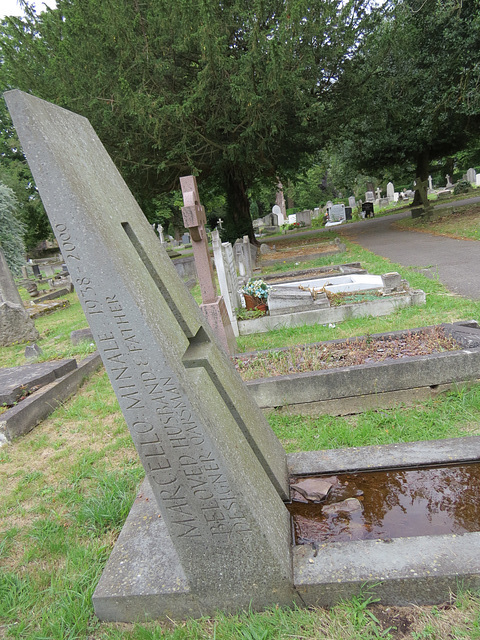 richmond cemetery, london