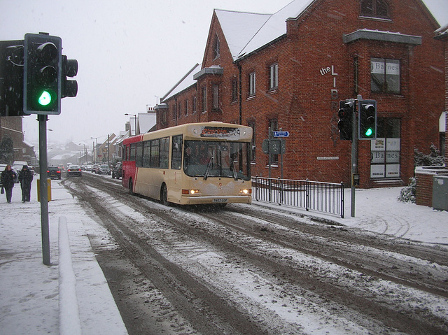 DSCN3758 Essex County Buses T402 LGP in Bury St. Edmunds - 6 Jan 2010