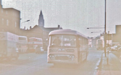 Hebble coach in Rochdale - Early 1971