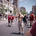 Shirtless Man on Boylston Street