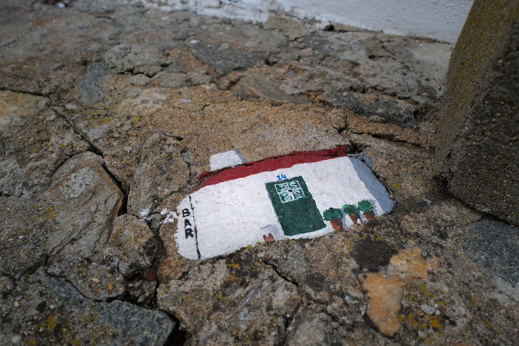 Évoramonte, Painted stones