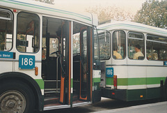 RATP (Paris) 9735 and 9741 - 4 Sep 1990