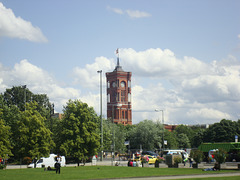 Uhrturm am Roten Rathaus