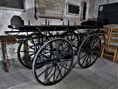 west lavington church, wilts c19 hearse