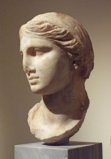 Marble Female Portrait Head from Smyrna in the Metropolitan Museum of Art, July 2016