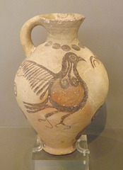 Clay Jug from Phylakopi in the National Archaeological Museum of Athens, June 2014