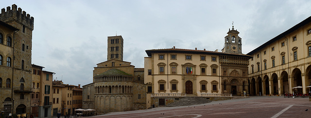 Italy, Arezzo, Piazza Grande Italy, Arezzo, Piazza Grande