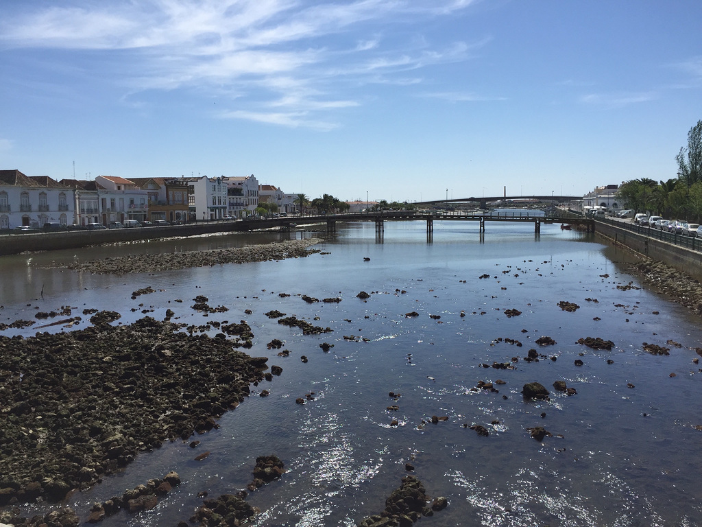 Rio Gilão from Ponte Romana, Tavira (2015)