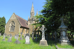 teddington cemetery, london