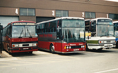 Coaches at RAF Mildenhall Air Fete – 28 May 1994 (225-19)
