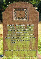 brookwood cemetery, surrey; swedenborgian reference to the summerland, clock face, c20 gravestone